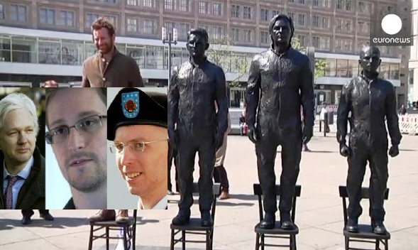 Alemanha: Snowden, Assange e Manning homenageados