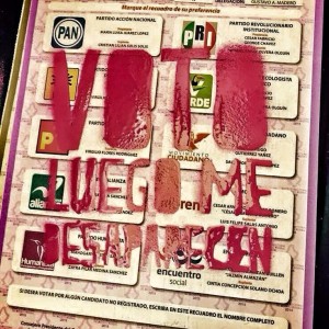 Cédulas eleitorais foram vandalizadas em diversas regiões mexicanas.