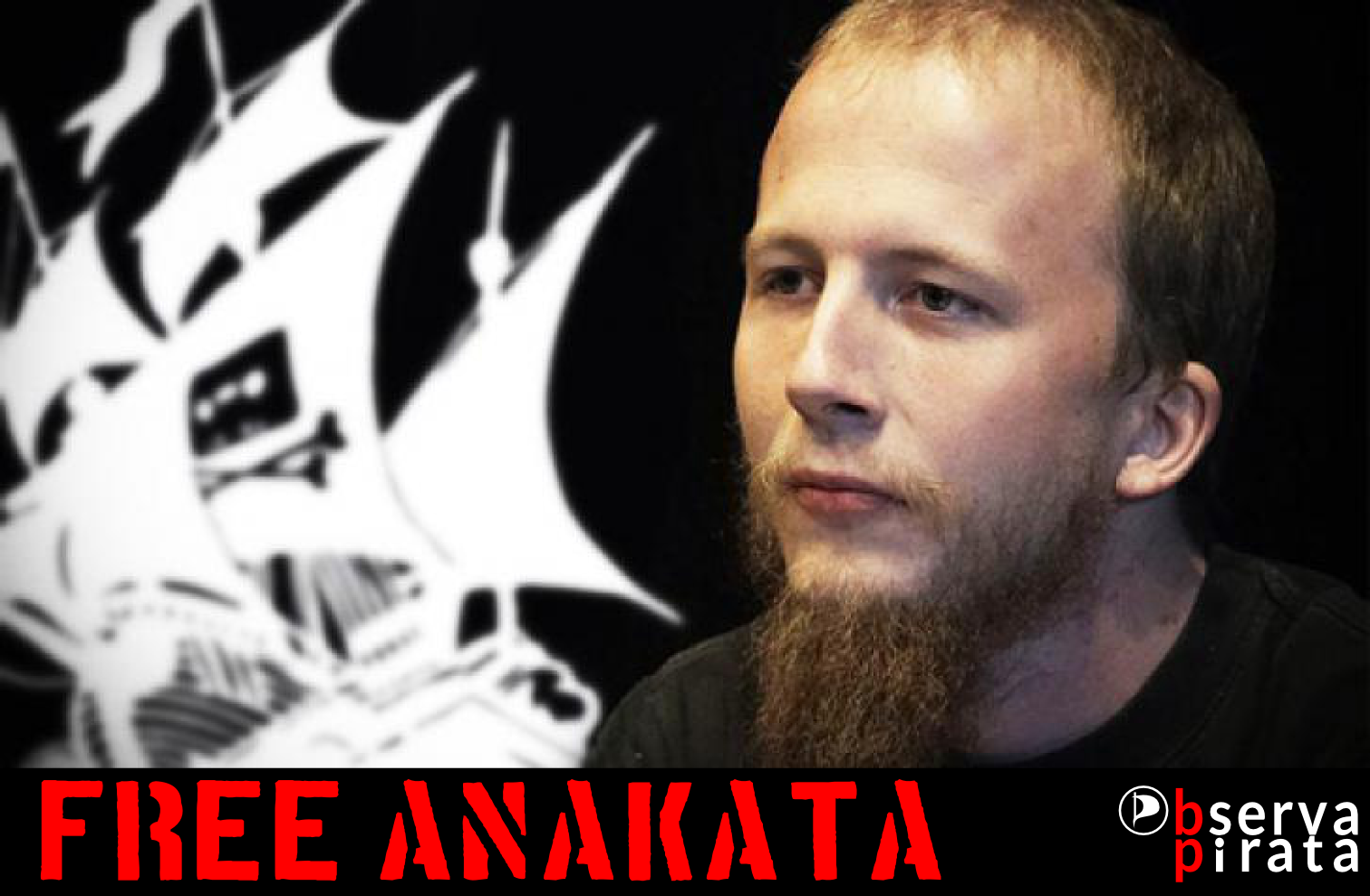Co-fundador do The Pirate Bay, anakata finalmente é libertado #FreeAnakata