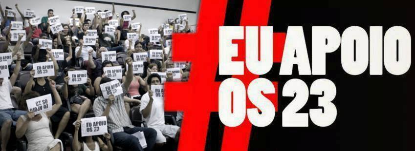 Protesto não é crime: os 23 do Rio