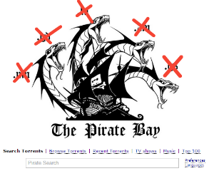 Nomes de Domínio do The Pirate Bay São Suspensos