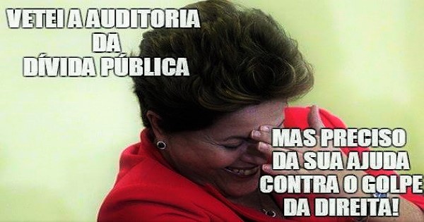 Dilma anistia sonegadores e veta auditoria da dívida